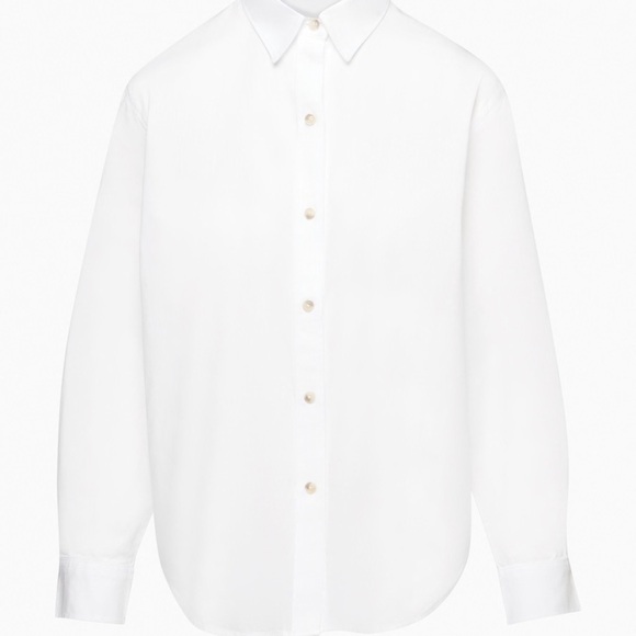 Aritzia Denim Forum The Jane Longsleeve Shirt - Picture 6 of 7